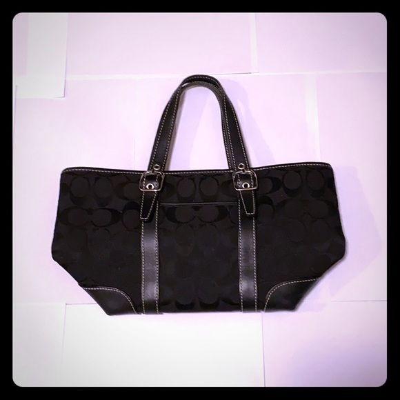 Coach Handbags - Authentic Coach mini jacquard tote.